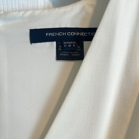 French connection white mini dress - Picture 3 of 8